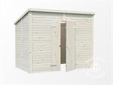 Wooden shed, 2.73x1.7x2.3 m, 4.5 m², Natural