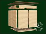 Abri en bois, Bertilo Alster 2, 2,44x1,21x2,11m