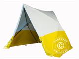 Carpa de trabajo, FleXshelter PRO, Type PZ, 1,7x1,8x1,65m, Blanco/amarillo